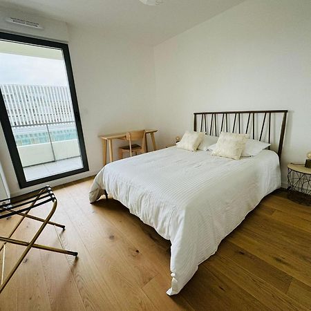 Presqu'Ile, Appartement Neuf Avec Balcon, Salle De Gym Et Parking Caen Exterior foto